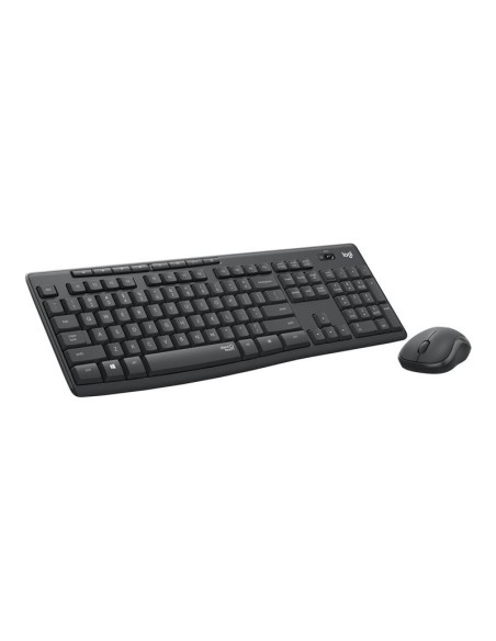 TECLADO + RATON LOGITECH CORDLESS MK295 GRAFITO