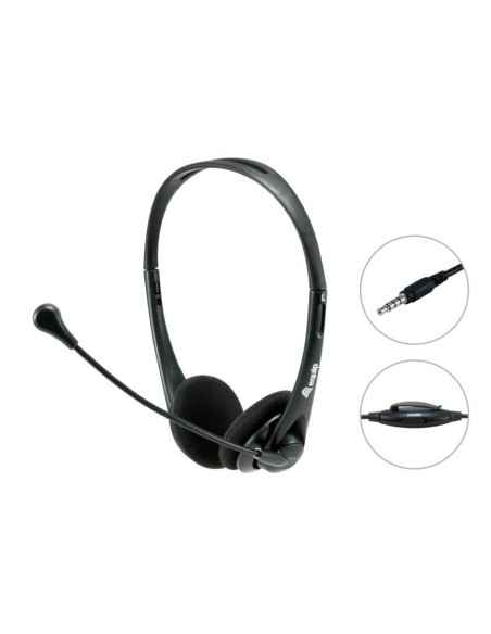 AURICULAR+MIC EQUIP JACK 3.5 CONTROL VOLUMEN Y MUTE