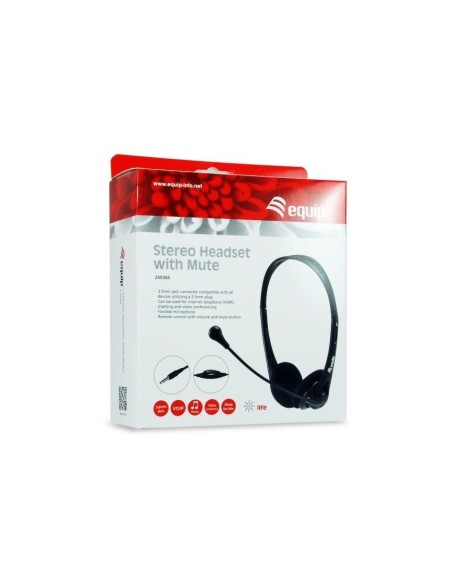 AURICULAR+MIC EQUIP JACK 3.5 CONTROL VOLUMEN Y MUTE