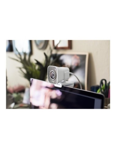 WEBCAM LOGITECH STREAMCAM BLANCA