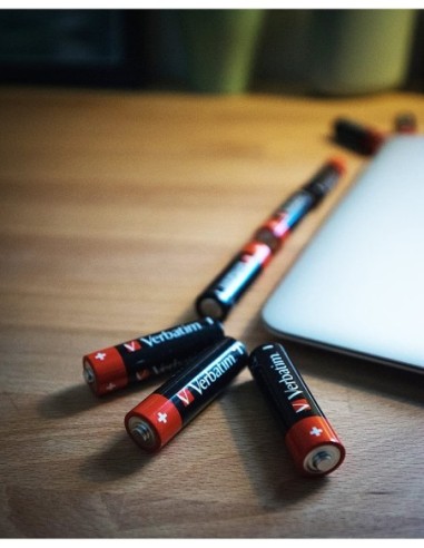 PILAS VERBATIM ALCALINA AA-LR06 PACK...