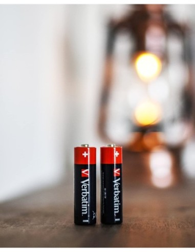 PILAS VERBATIM ALCALINA AA-LR06 PACK...