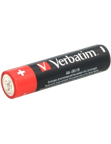 PILAS VERBATIM ALCALINA AAA-LR03 PACK 10 UNIDADES
