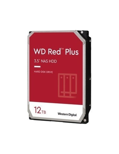 DISCO DURO 3.5" WESTERN DIGITAL 12TB RED PLUS SATA III