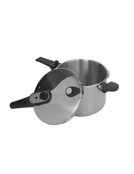 OLLA ACERO RAPIDA A PRESION JATA 6L 24CM