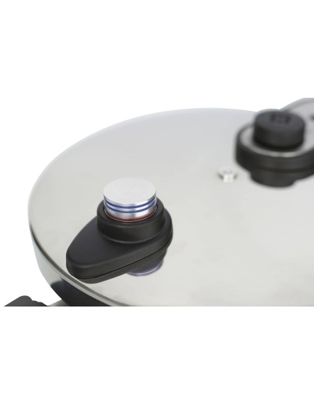 OLLA ACERO RAPIDA A PRESION JATA 8L 24CM