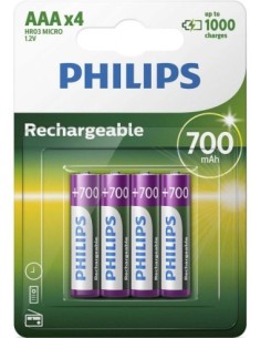 PILAS PHILIPS RECARGABLE...