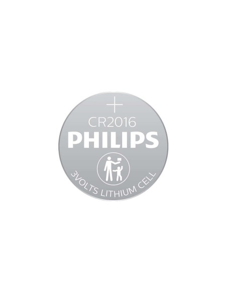 PILAS PHILIPS LITIO CR2016 3V PACK 1
