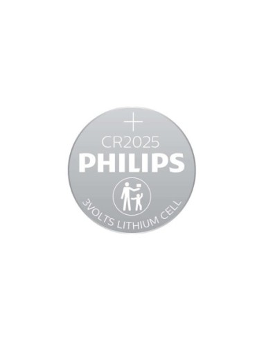 PILAS PHILIPS LITIO CR2025 3V PACK 1
