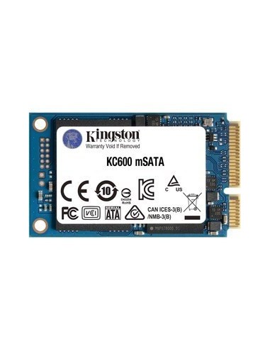 SSD KINGSTON 256GB KC600 SATA3 FORMATO MSATA