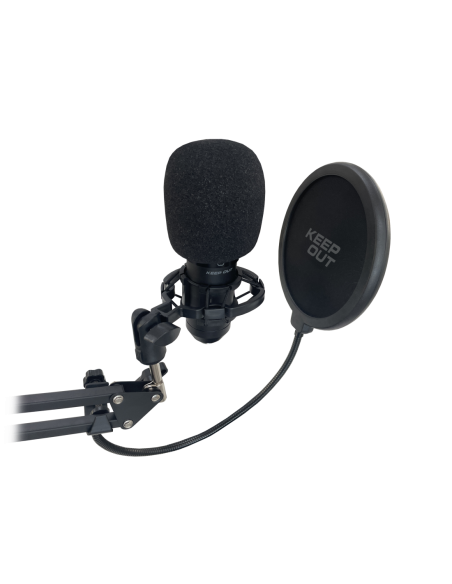MICROFONO KEEPOUT XLR STREAMING MICROPHONE KIT
