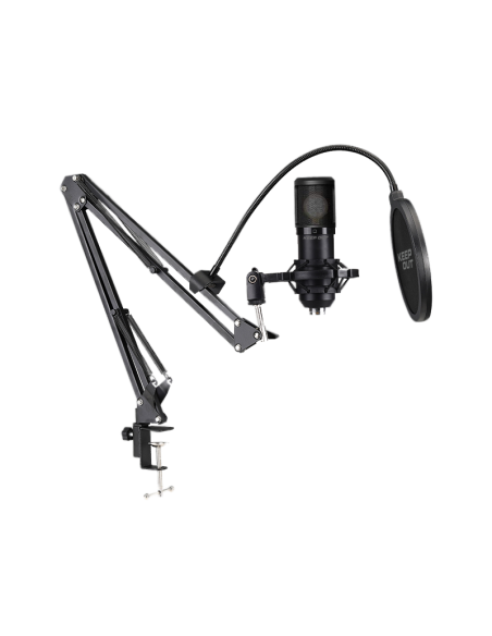 MICROFONO KEEPOUT XLR STREAMING MICROPHONE KIT