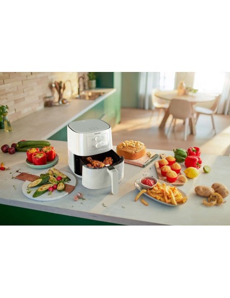 FREIDORA PHILIPS ESSENTIAL AIRFRYER 1400W BLANCA