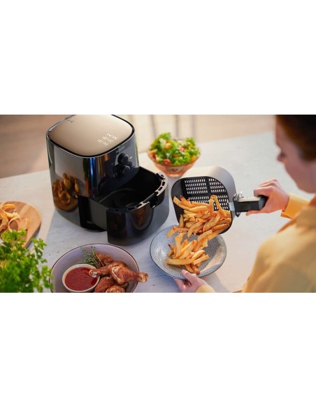 FREIDORA PHILIPS ESSENTIAL AIRFRYER 1400W NEGRA