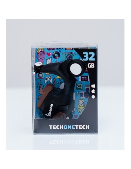 PEN DRIVE FIG.32GB MOTO SCOOTER VESPA NEGRA