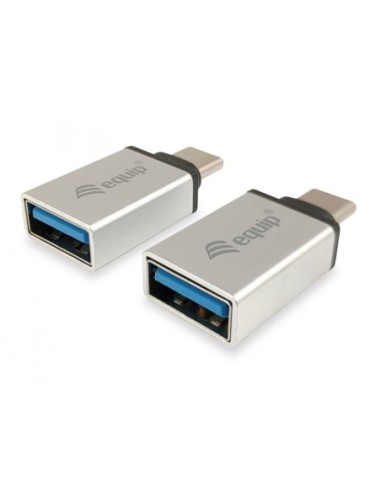 ADAPTADOR EQUIP USB-C M A USB H 3.0 2 PACK