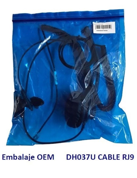 AURICULARICULAR FREEMATE DH037U CABLE RJ9 OEM