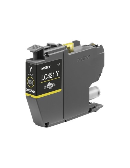 CARTUCHO BROTHER LC421 AMARILLO 200PAG