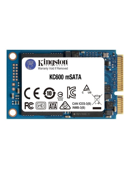 SSD KINGSTON 512GB KC600 SATA3 FORMATO MSATA