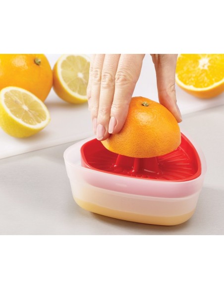 JOSEPH JOSEPH DUO EXPRIMIDOR COMPACTO CON TAPA REVERSIBLE