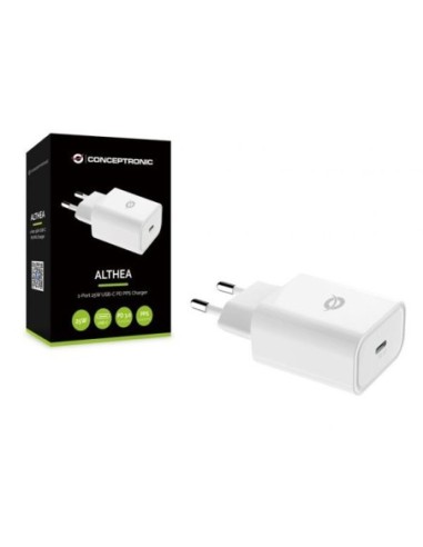CARGADOR CONCEPTRONIC USB-C 25W BLANCO