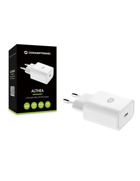 CARGADOR CONCEPTRONIC USB-C 25W BLANCO