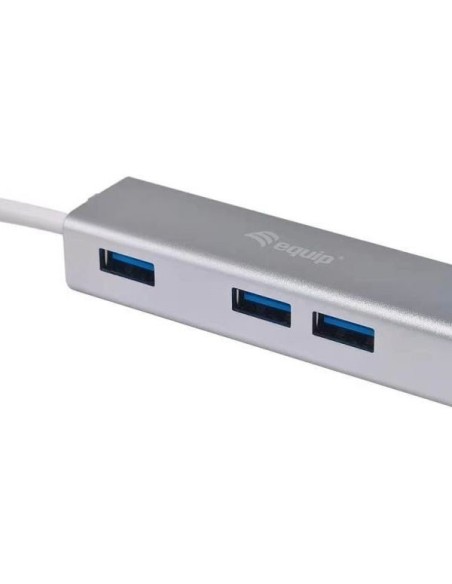 HUB EQUIP USB-C 4 PUERTOS USB 3.0
