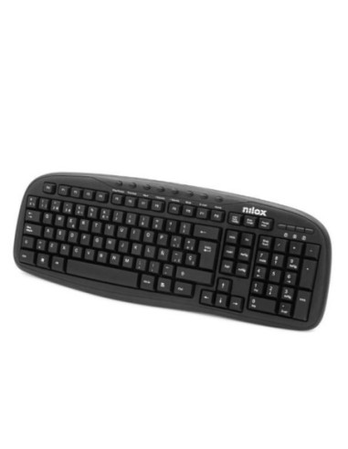 TECLADO NILOX USB MULTIMEDIA