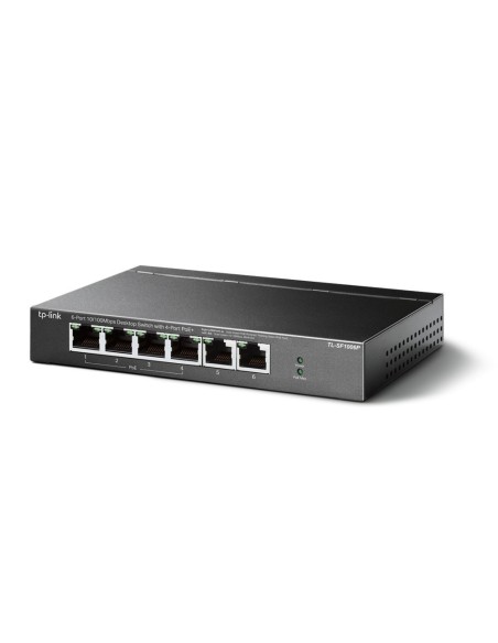 SWITCH TP-LINK 6 PUERTOS 4P POE NO GESTION