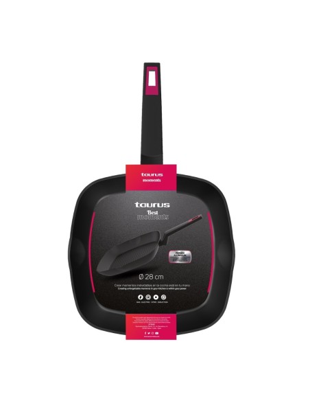 SARTEN GRILL TAURUS BEST MOMENTS ALUMINIO FORJADO