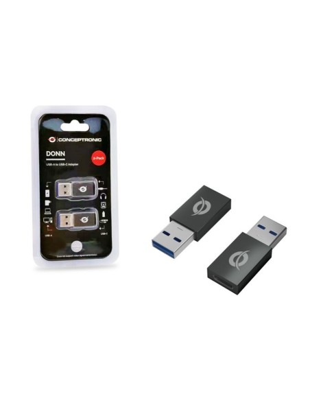 ADAPTADOR CONCEPTRONIC USB-A A USB-C PACK 2