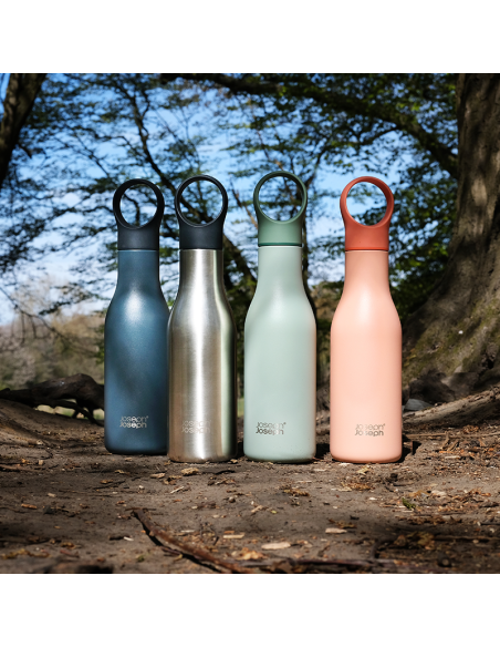 JOSEPH JOSEPH BOTELLA AGUA AISLADA AL VACIO 500ML VERDE