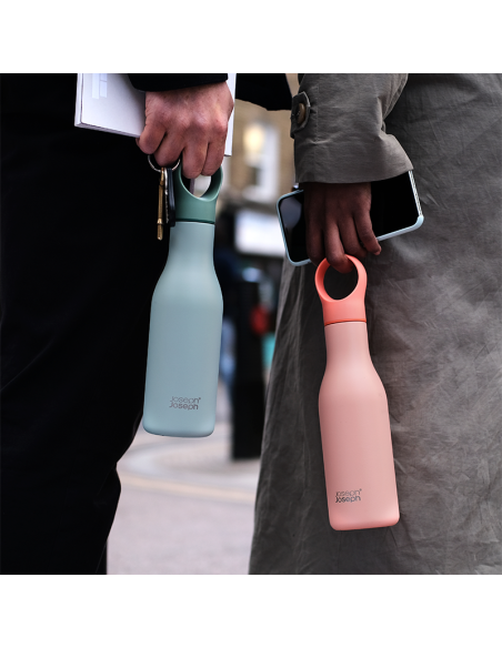 JOSEPH JOSEPH BOTELLA AGUA AISLADA AL VACIO 500ML VERDE