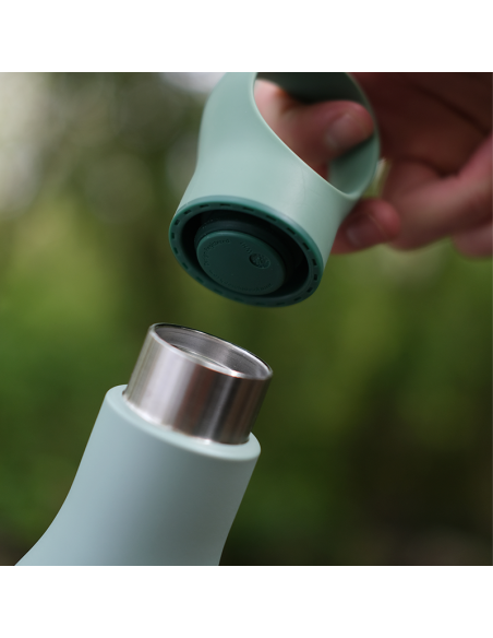 JOSEPH JOSEPH BOTELLA AGUA AISLADA AL VACIO 500ML VERDE