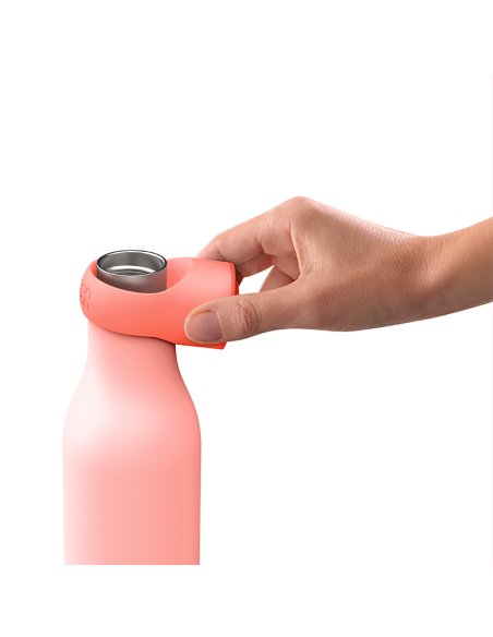 JOSEPH JOSEPH BOTELLA AGUA AISLADA AL VACIO 500ML CORAL