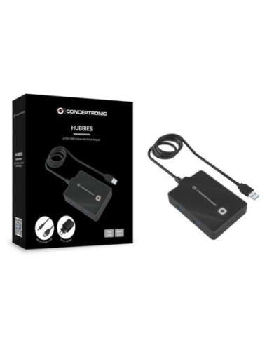HUB CONCEPTRONIC USB 3.0 4 P CABLE...