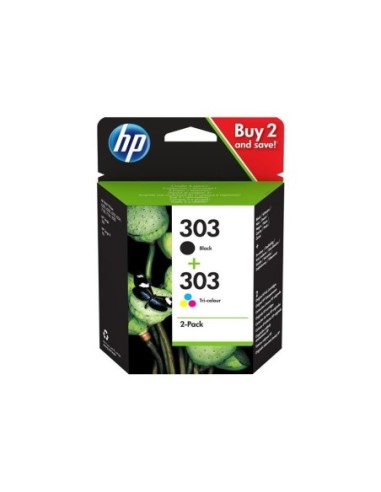 CARTUCHO HP 303 PACK 2 NEGRO-COLOR