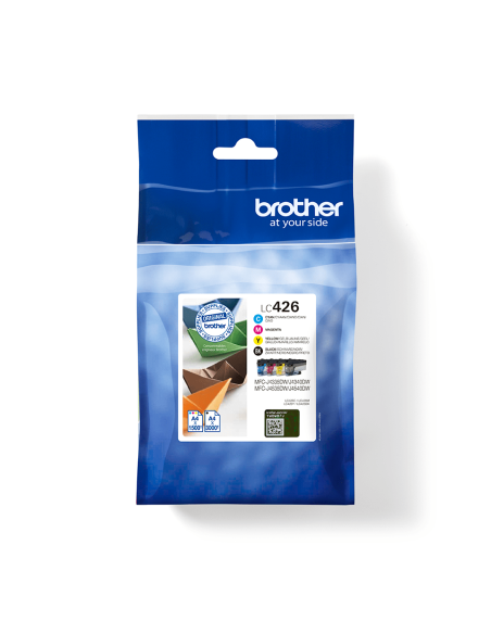 CARTUCHO BROTHER LC426 MULTIPACK 4 3000-1500 PAG