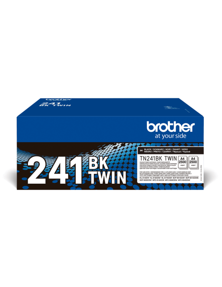 TONER BROTHER TN241BK PACK NEGRO 2 X 2500 PAG