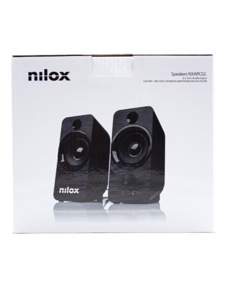ALTAVOCES NILOX 2.0 PC 6W