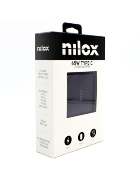 ALIMENTADOR NILOX UNIVERSAL 65W USB C