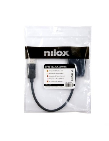 NILOX ADAPTADOR DP - VGA M-H