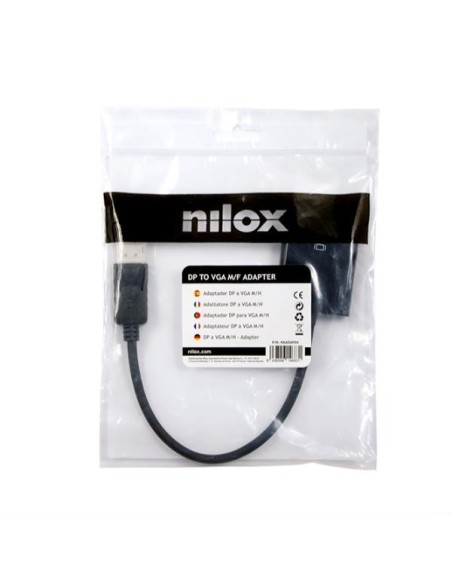 NILOX ADAPTADOR DP - VGA M-H