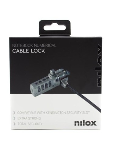 BLOQUEO DE CABLE DE SEGURIDAD NILOX...