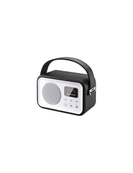 RADIO PORTATIL SUNSTECH FM MADERA BT - LECTOR