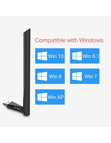 WIFI MERCUSYS ADAPTADOR USB ANTENA