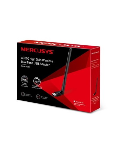 WIFI MERCUSYS ADAPTADOR USB ANTENA