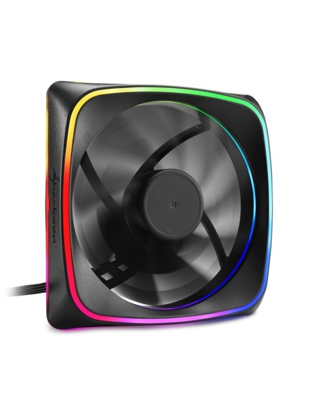 CAJA ATX SHARKOON MIDI VS9 RGB BLANCA