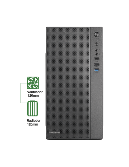 CAJA MICROATX TACENS ANIMA AC5 USB3 60]