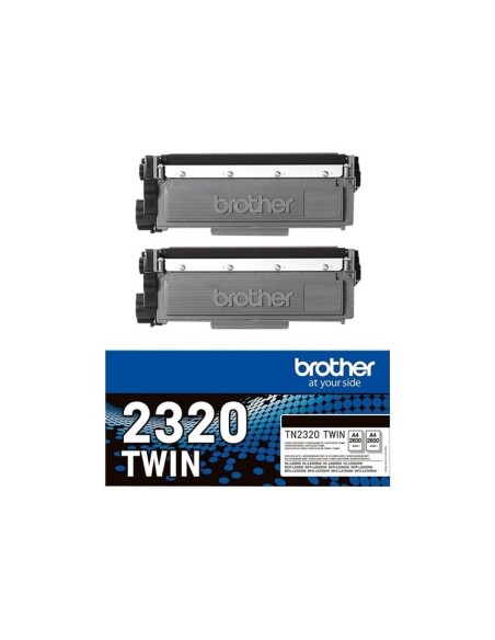 TONER BROTHER TN2320 PACK NEGRO 2 X 2600PG
